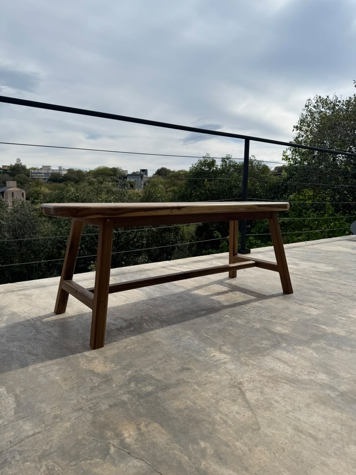 Banqueta Petiribí vista frontal